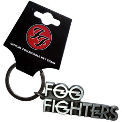 Foo Fighters Keychain Stacked Logo
