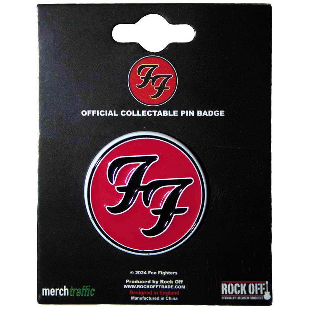 Foo Fighters Pin Badge FF Logo
