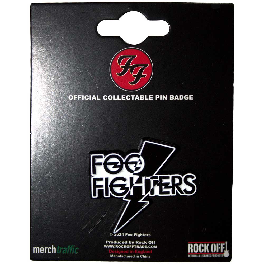 Foo Fighters Pin Badge Flash Logo