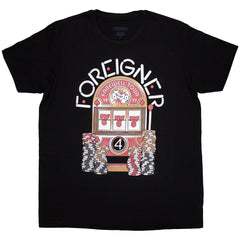 Foreigner Unisex T-Shirt Farewell Tour - Black