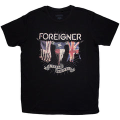 Foreigner Unisex T-Shirt Texas Farewell - Black