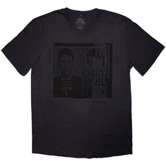 Frank Sinatra Unisex T-Shirt Mugshot - Charcoal Grey