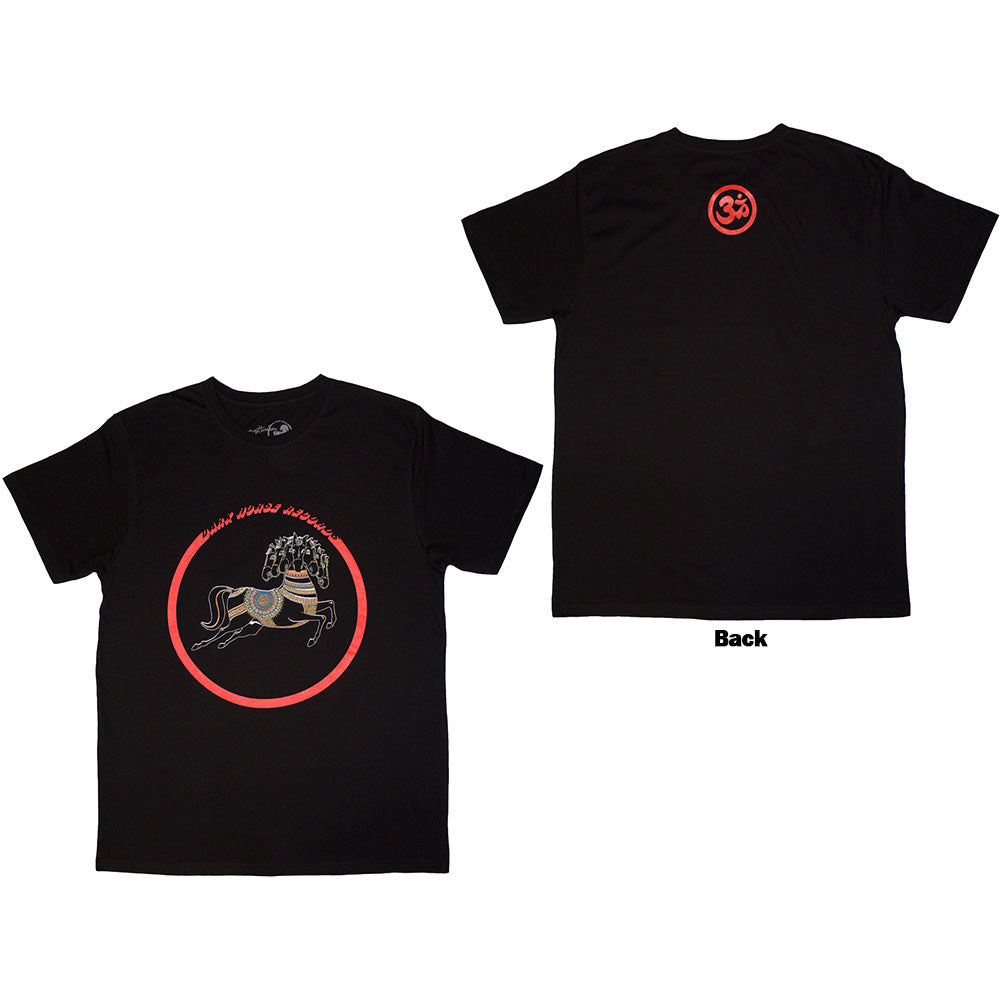 George Harrison Unisex T-Shirt Dark Horse Logo - Black