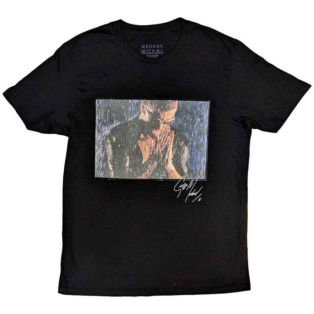 George Michael Unisex T-Shirt Film Still - Black