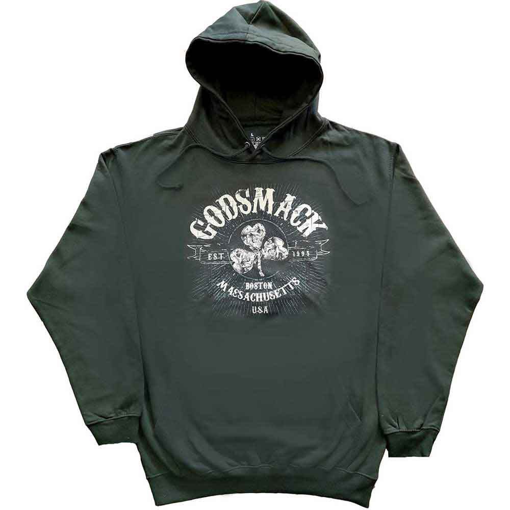 Godsmack Unisex Pullover Hoodie Celtic - Green