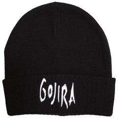 Gojira Unisex Beanie Hat Logo - Black