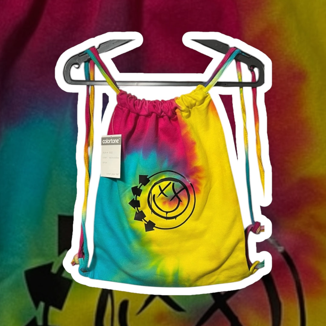 Blink 128 style draw string die dye bag