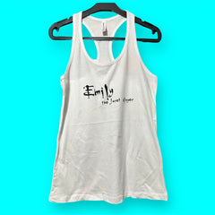 Women's Bowling for Soup 'Emily the Jaret Slayer' white vest top size small