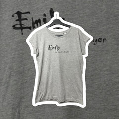Women's Bowling for Soup 'Emily the Jaret Slayer' Tshirt grey size medium