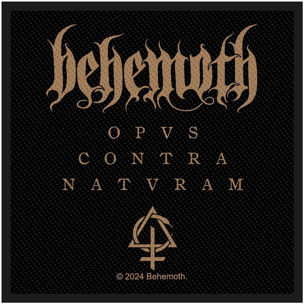 Behemoth Standard Patch Opvs Contra Natvram