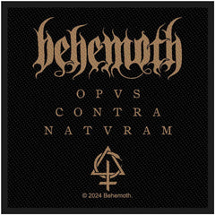 Behemoth Standard Patch Opvs Contra Natvram