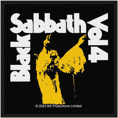 Black Sabbath Standard Patch Vol 4