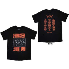 Bruce Springsteen Unisex T-Shirt Tour '23 Band Photo - Black