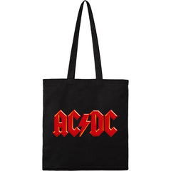 AC/DC Cotton Tote Bag Logo