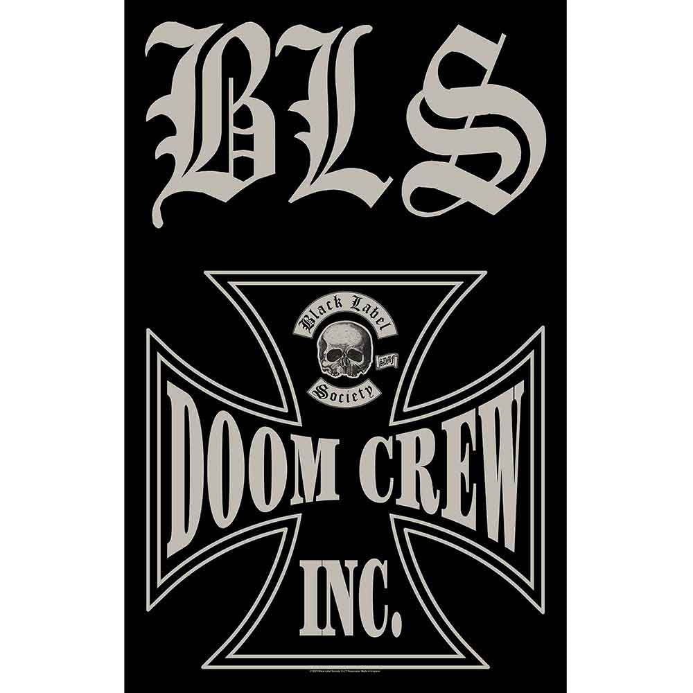 Black Label Society Textile Poster Doom Crew