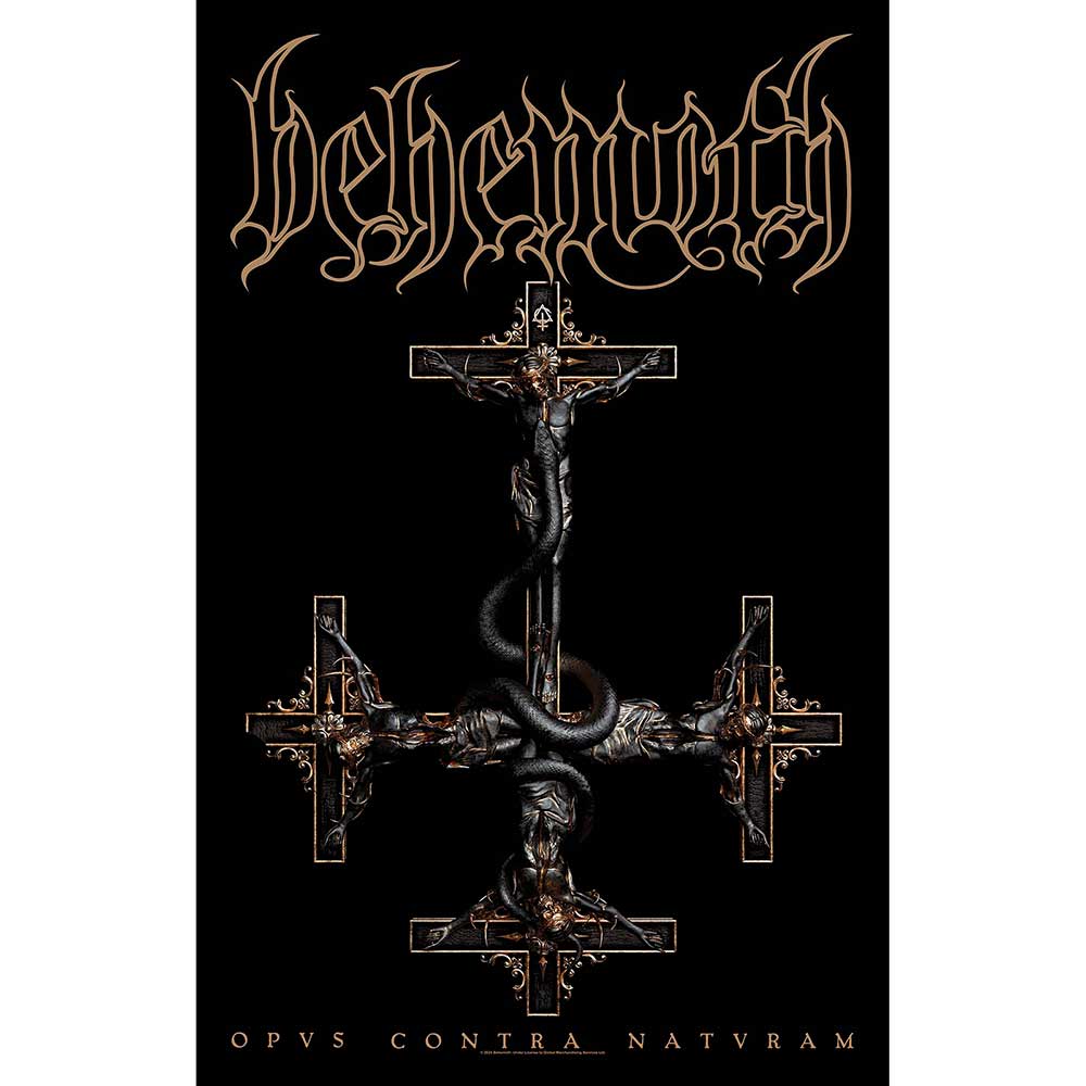 Behemoth Textile Poster Opvs Contra Natvram