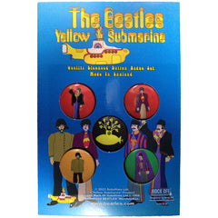 The Beatles Button Badge Pack Yellow Submarine