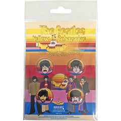 The Beatles Button Badge Pack Yellow Submarine Portrait